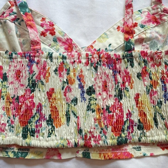 xxi forever 21 ⋆ floral crop top - Picture 5 of 7